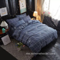 set selimut duvet dengan corak